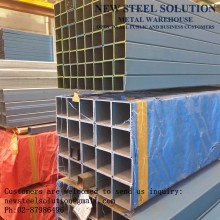 BLUE PAINTED SHS-40MM*40MM*1.5MM*6M SQUARE TUBE