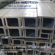 RETAINING WALL POST FOR 50MM SLEEPER-0.9M GALVANIZED C BEAM